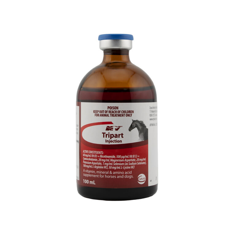 Ceva Tripart Performance Supplement Injection 100ML for Horses