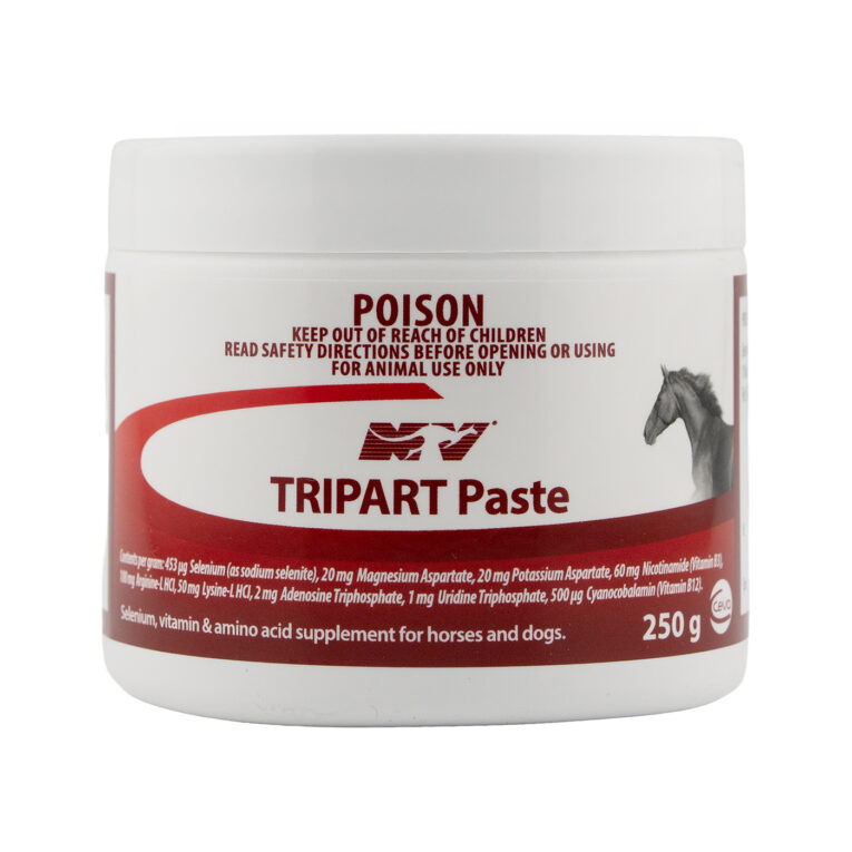 Ceva Tripart Paste Performance Supplement 250G for Horses and Dogs