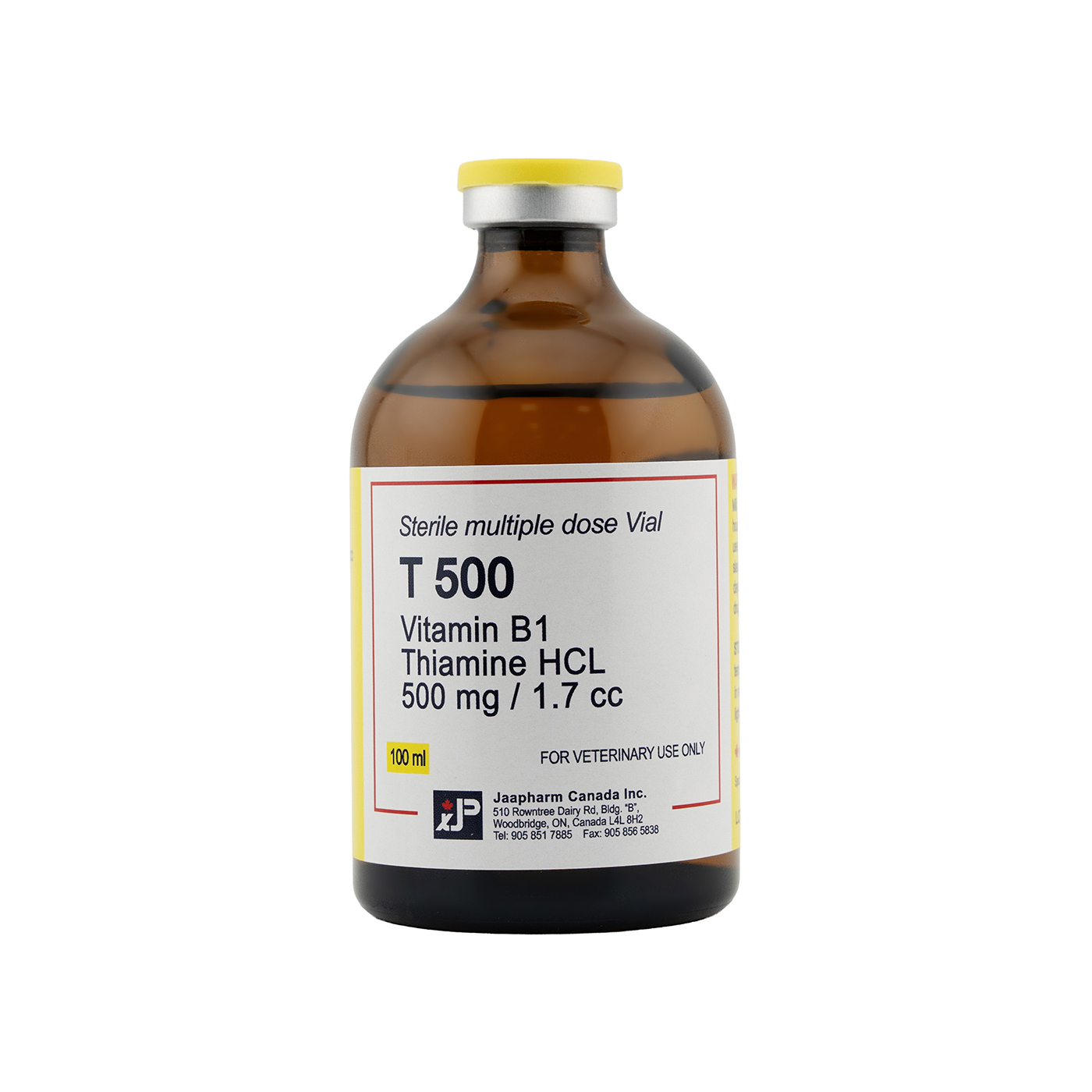 T 500 Japharm Vitamin B1 Injection – Safe, Trusted 100ml