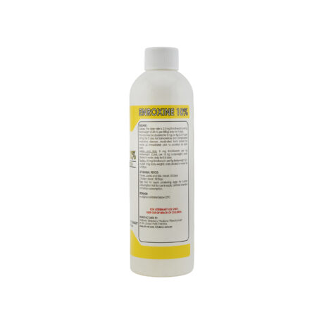 Alalamia Enroxine 10% Respiratory and Bacterial Infection Treatment Oral Antibiotic 200ML for Lambs Kids and Poultry