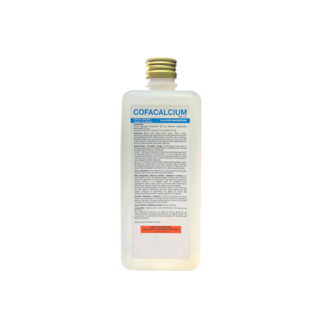 Coophavet Cofacalcium Injection for Milk Fever and Calcium Deficiency 500ML for Cattle, Sheep, Goats and Horses