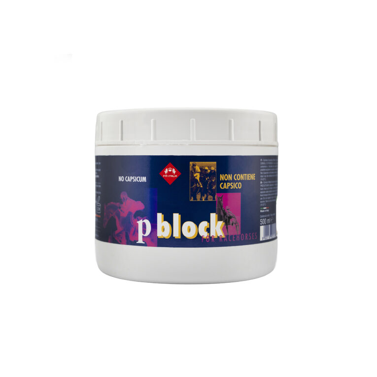 FM Italia P Block Gel 500ML Muscle Preparation fo Horses