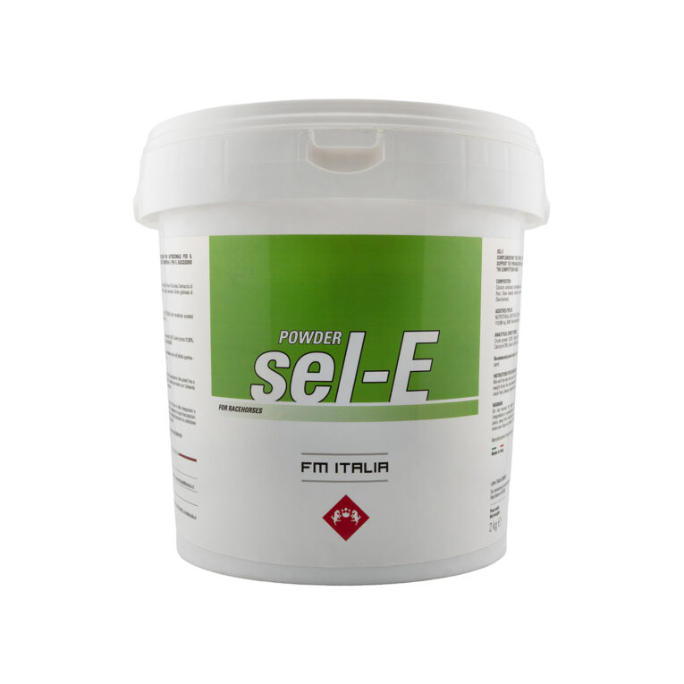FM Italia Sel-E Powder 2KG Vitamin E Selenium for Horses