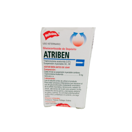 Holliday Atriben Long-Acting Anti-Inflammatory Injection 20ML for Dogs and Cats