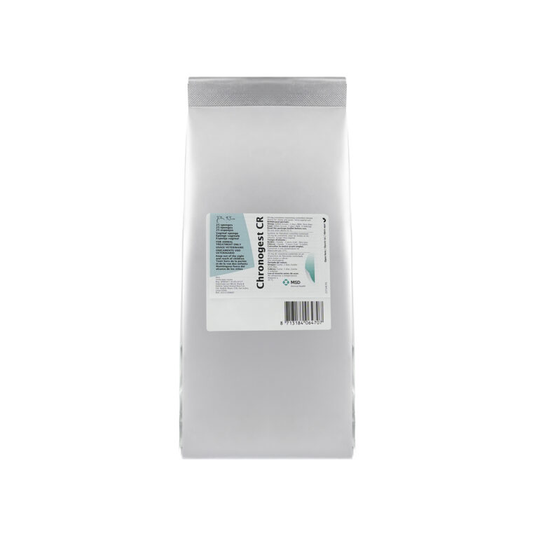 MSD Chronogest CR Breeding Management Sponge 25 PCs for Sheep & Goats