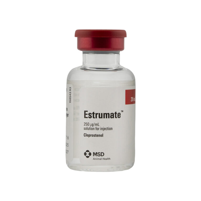 MSD Estrumate Injection Estrus Synchronization 20ML Injection for Horses and Cattles
